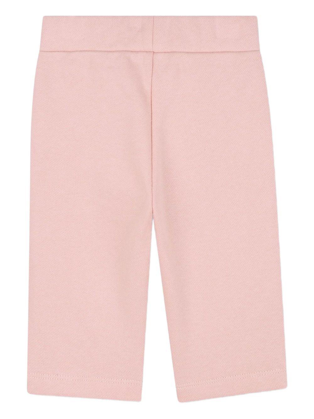 Completo tuta sportiva per neonata Kenzo Kids rosa con logo stampato K61261 47H KENZO KIDS 