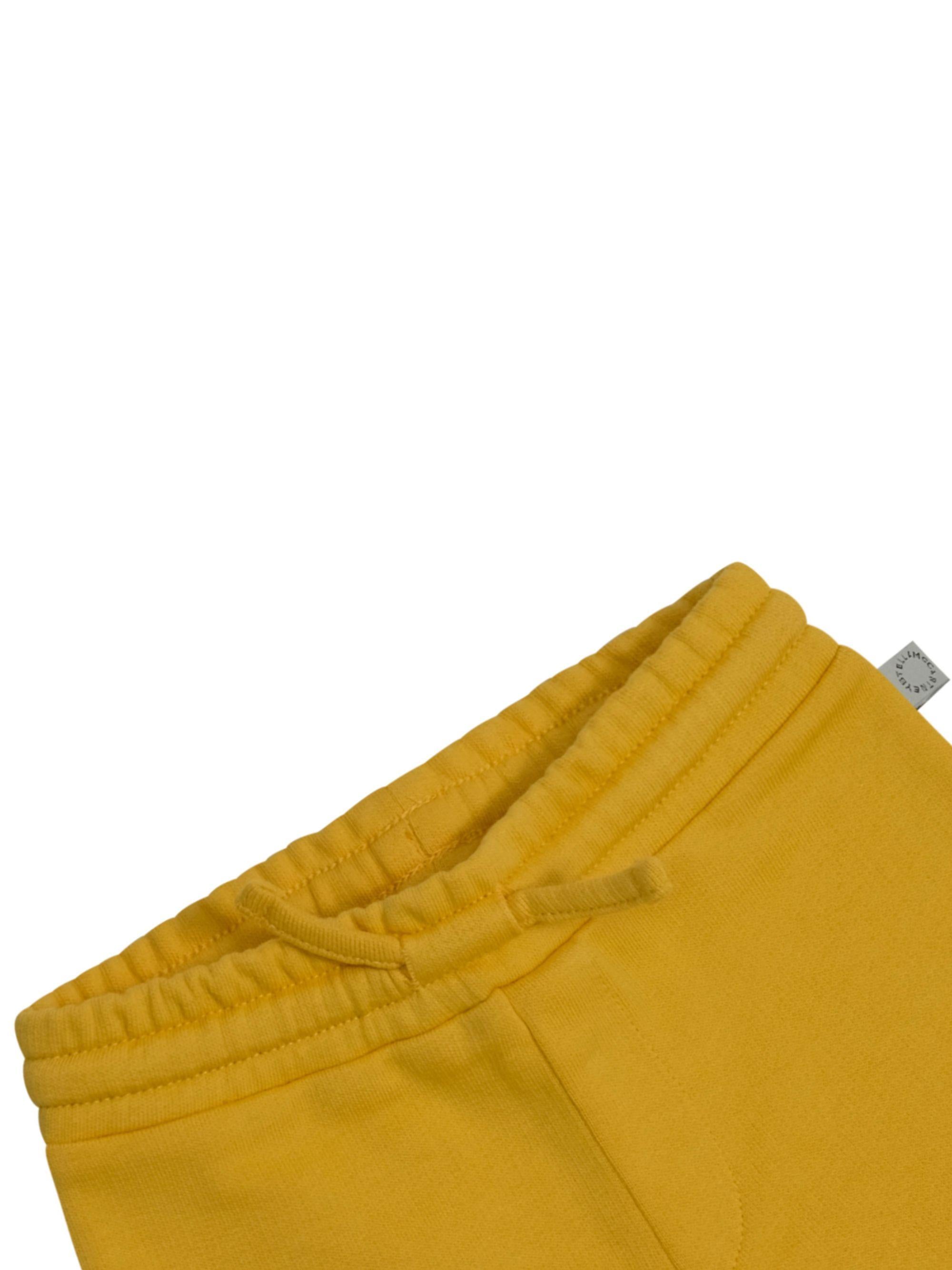 Bermuda per neonato Stella McCartney Kids giallo con tasca posteriore sagomata TY6549 Z0499 251 STELLA McCARTNEY KIDS 