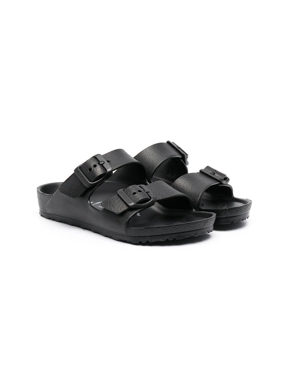 Ciabatte per bambino Birkenstock Kids Arizona Eva nero con fibbia 1018924 BLACK BIRKENSTOCK KIDS 