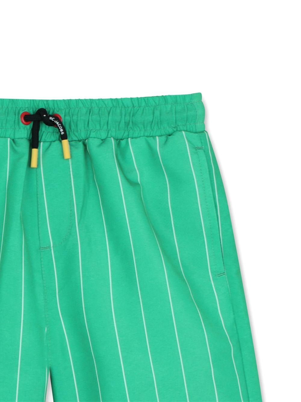 Costume per bambino The Marc Jacobs Kids x Mickey Mouse verde a righe W60799 73D THE MARC JACOBS KIDS 