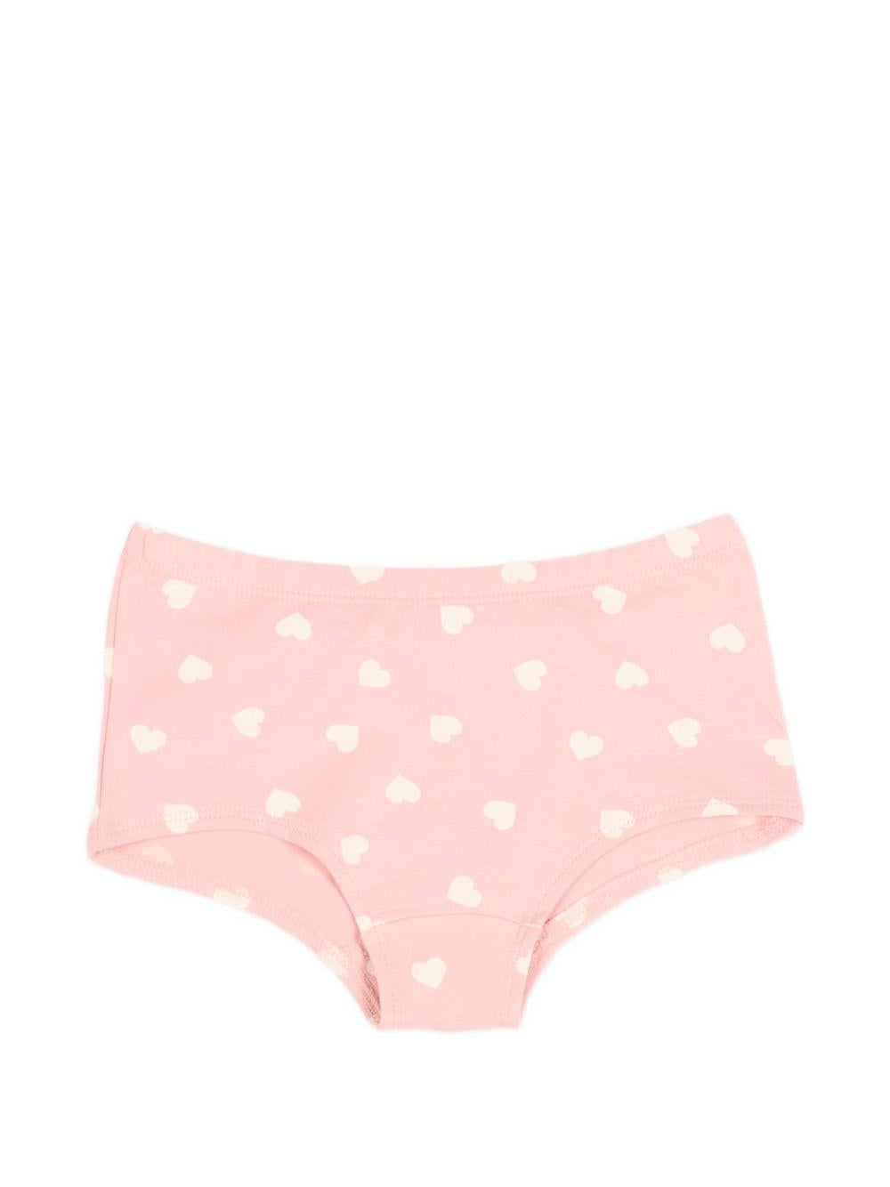 Set di due slip per bambina Molo Kids multicolore con stampa cuori 2W26Q601 5873 MOLO KIDS 