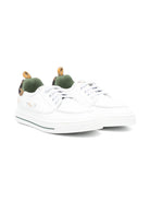 Sneakers in pelle per bambino Fendi Kids bianco con chiusura con lacci JMR522 AU2H F0C1A FENDI KIDS 