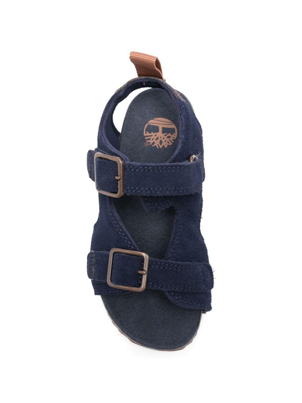 Sandali Castle Island per bambino Timberland Kids blu con doppia fibbia TB0A5MMN EP31 TIMBERLAND KIDS 