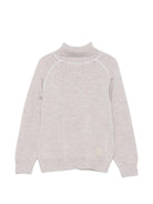 Maglione per bambino Eleventy Kids beige con collo alto EZ9H10 Z3403 879AV ELEVENTY KIDS 