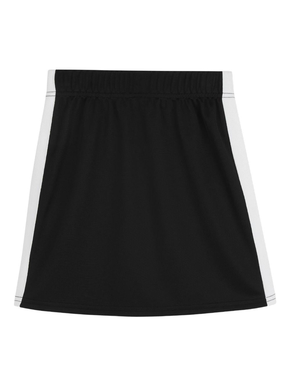 Gonna per bambina Kenzo Kids nera con dettaglio bande laterali K61713 09B KENZO KIDS 