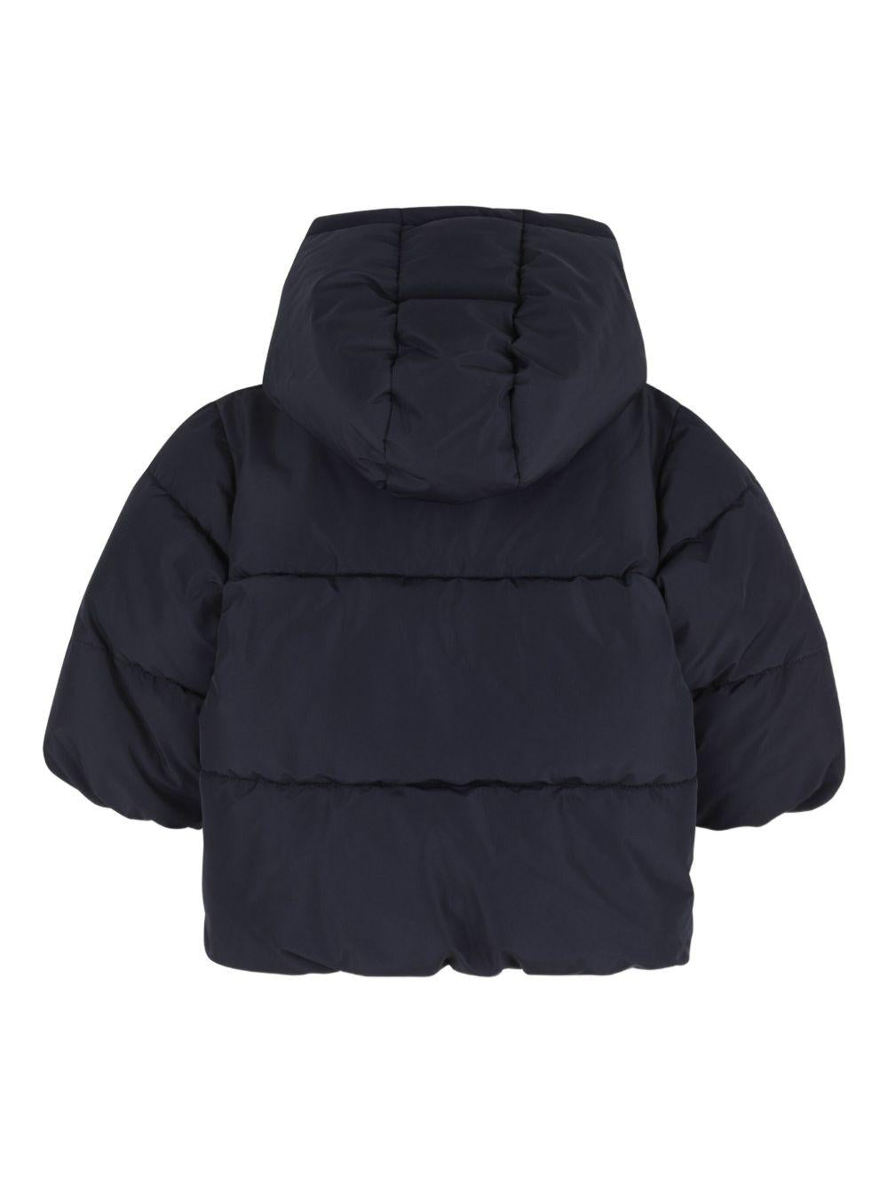 Giubbino per neonato Boss Kids blu con design imbottito J52476 849 BOSS KIDS 