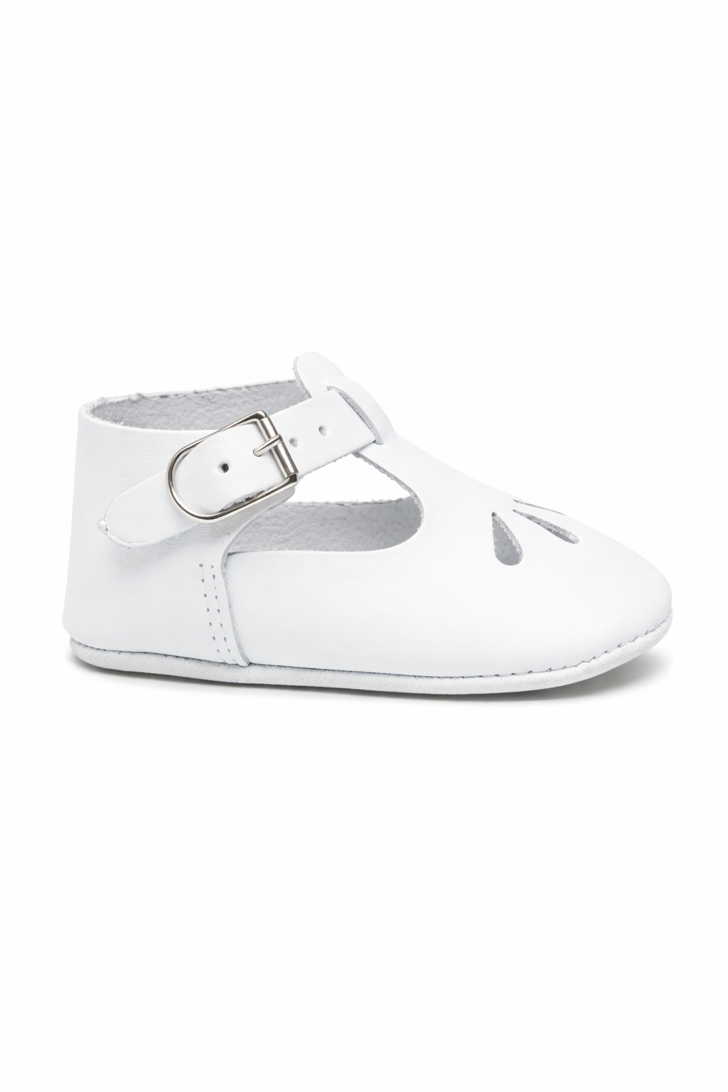 Scarpe primi passi per neonata Tartine et Chocolat bianche con chiusura laterale con fibbia CC80011 01 TArtine & Chocolat KIDS 