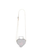 Borsa per bambina Bonpoint argento con effetto glitterato P06GBAW00001 089 BONPOINT KIDS 