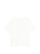 T-shirt da bambina Moschino Kids bianca con orsacchiotto HDM074LBA00 10063 MOSCHINO KIDS 