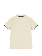 Polo per bambino Boss Kids color crema con chiusura a bottoni J53169 21C BOSS KIDS 