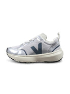 Sneakers per bambini VEJA Kids Canary grigie con design slip on YL1820623 LIGHT GREY CALIFORNIA SILVER VEJA KIDS 