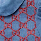 Abito per neonata Gucci Kids azzurro con colletto alla Peter Pan 856521ZB365 4131 GUCCI KIDS 