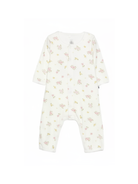 Tutina per neonati Petit Bateau bianca con stampa floreale A0FGZ 02 PETIT BATEAU KIDS 
