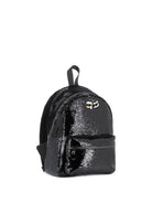 Zaino per bambina Karl Lagerfeld Kids nero con paillettes Z31026 09B KARL LAGERFELD KIDS 