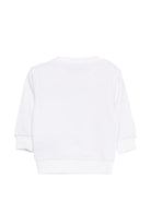 Felpa per neonati John Richmond Junior bianca con dettaglio logo RIP26036FE WHITE JOHN RICHMOND KIDS 