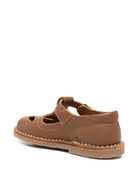 Mocassini per bambino Eli1957 marroni con cinturino a T 25028AN CARMELLO Eli Kids 