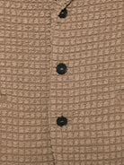 Blazer per bambino Douuod Kids marrone con finitura in rilievo DY2A64 U0267 334 DOUUOD KIDS 