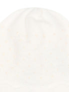 Cappello per neonati Paz Rodriguez Kids bianco con placca logo sul davanti 040-123234 6062 PaZ RODRIGUEZ KIDS 
