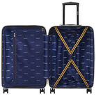 Trolley Eudoxieur K-Way Kids grigio con monogramma in rilievo K41351W 08Y K-WAY KIDS 