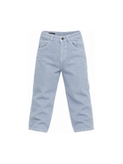 Pantaloni per bambino Emporio Armani Kids azzurro chiaro con bottoni e zip EB001490 AF26401 U9366 EMPORIO ARMANI KIDS 