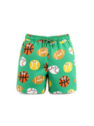 Costume per bambino Stella McCartney Kids verde con stampa palloni all-over TYCP99 Z3529 769MC STELLA McCARTNEY KIDS 