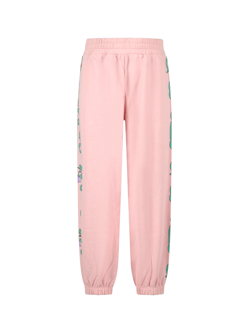 Pantaloni sportivi per bambina Stella McCartney Kids rosa con stampa floreale TY6A60 Z3409 51R STELLA McCARTNEY KIDS 