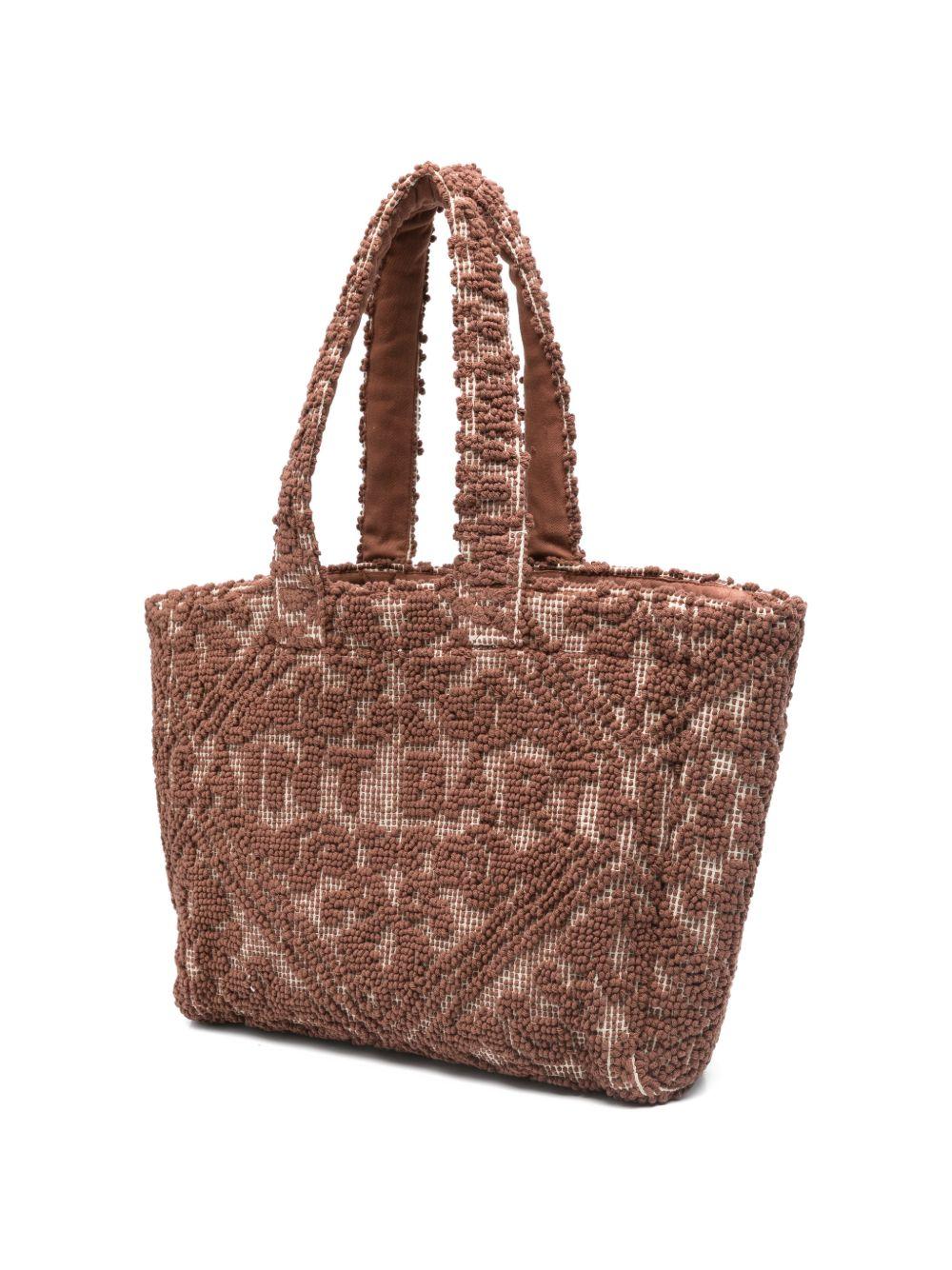 Borsa tote trapuntata MC2 Saint Barth masrrone con logo TUFB0001 00098L MC2 ST. BARTH KIDS 