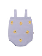 Body per neonato Stella McCartney Kids azzurro con ricamo palline da tennis TYA532 Z2423 602 STELLA McCARTNEY KIDS 