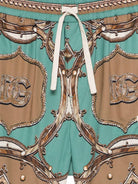Pantaloncini per bambino Dolce & Gabbana Kids multicolore a fantasia L44Q18 G7P2K HV5XH DOLCE & GABBANA KIDS 