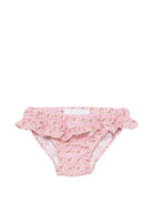 Costume per neonata Mariella Ferrari rosa con stampa floreale all-over CBF 037 MARIELLA FERRARI 