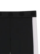 Shorts per bambina Kenzo Kids nero con logo a fiori K61640 09B KENZO KIDS 