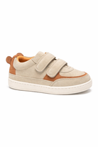 Sneakers per bambino Donsje beige con applicazione orsetto sul retro 2032801 SC004 DONSJE KIDS 
