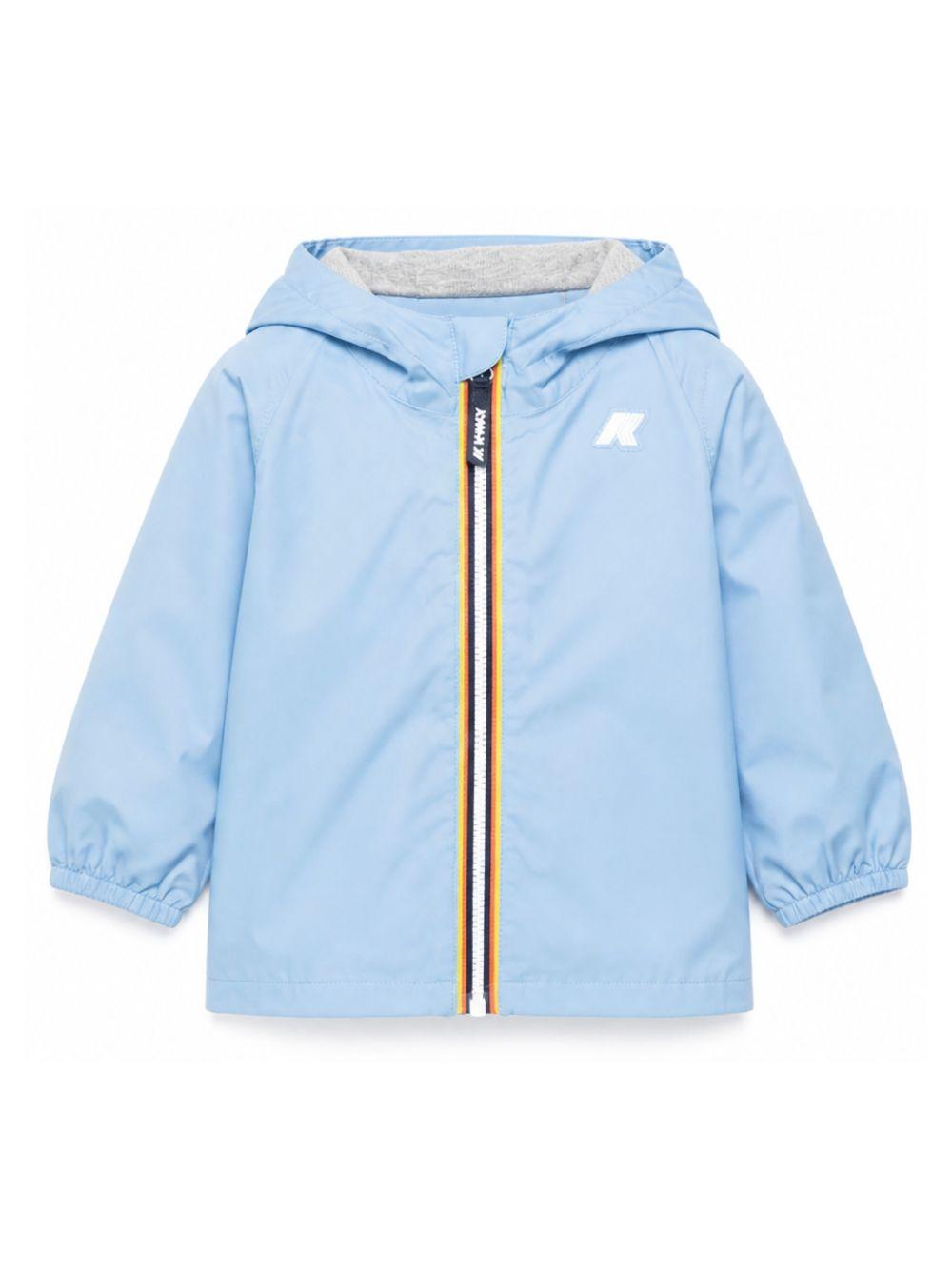 Giubbino per neonato K-way Kids azzurro con cerniera K4136IW 356 K-WAY KIDS 