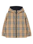 Giubbino per bambino Burberry Kids reversibile con motivo Vintage Check 8117262 B9368 BURBERRY KIDS 