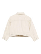 Giacca per bambini Molo beige con collo a punta 5S26M304 8894 MOLO KIDS 