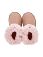 Stivali per bambina Monnalisa rosa con punta tonda 8CF004 6702 0090 MONNALISA 
