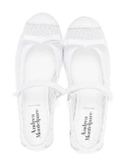 Ballerine per bambina Andrea Montelpare bianche con strato a rete 80822 BIANCO MONTELPARE TRADITION KIDS 