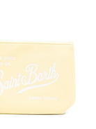 Pochette Aline MC2 Saint Barth giallo con stampa logo ALI0053 00766L MC2 ST. BARTH KIDS 