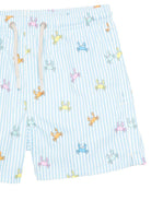 Costume per bambino MC2 Saint Barth Kids azzurro con stampa granchi all-over JEA0022 01081L MC2 ST. BARTH KIDS 