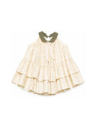Abito per neonata La Stupenderia beige con design a strati 2TJAB88 T77 LA STUPENDERIA KIDS 