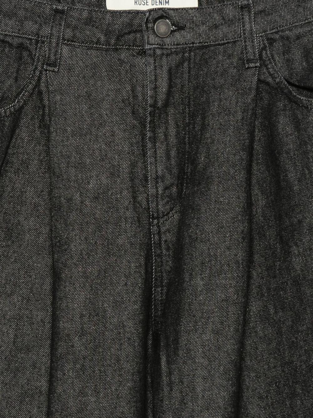 Pantaloni per donna Merci neri con dettagli plissettati BARBRAB26AI UNICO ROSE 
