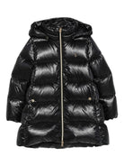 Piumino per bambina Herno Kids nero con cappuccio PI000187G12017Z 9300 HERNO KIDS 