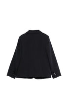 Blazer per bambino Emporio Armani Kids blu con revers classici EB000906 AF21040 UB109 EMPORIO ARMANI KIDS 
