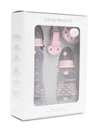 Biberon per neonata Emporio Armani Kids rosa con stampa grafica all-over 407139 CC919 00372 EMPORIO ARMANI KIDS 