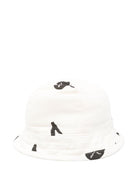 Cappello per bambini Mini Rodini Note bianco con stampa all-over 2526511110 WHITE MINI RODINI KIDS 