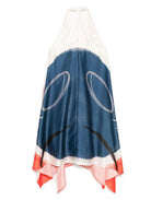 Abito midi per donna Scotch & Soda multicolore con stampa grafica UFU00718T 130 SCOTCH DONNA 