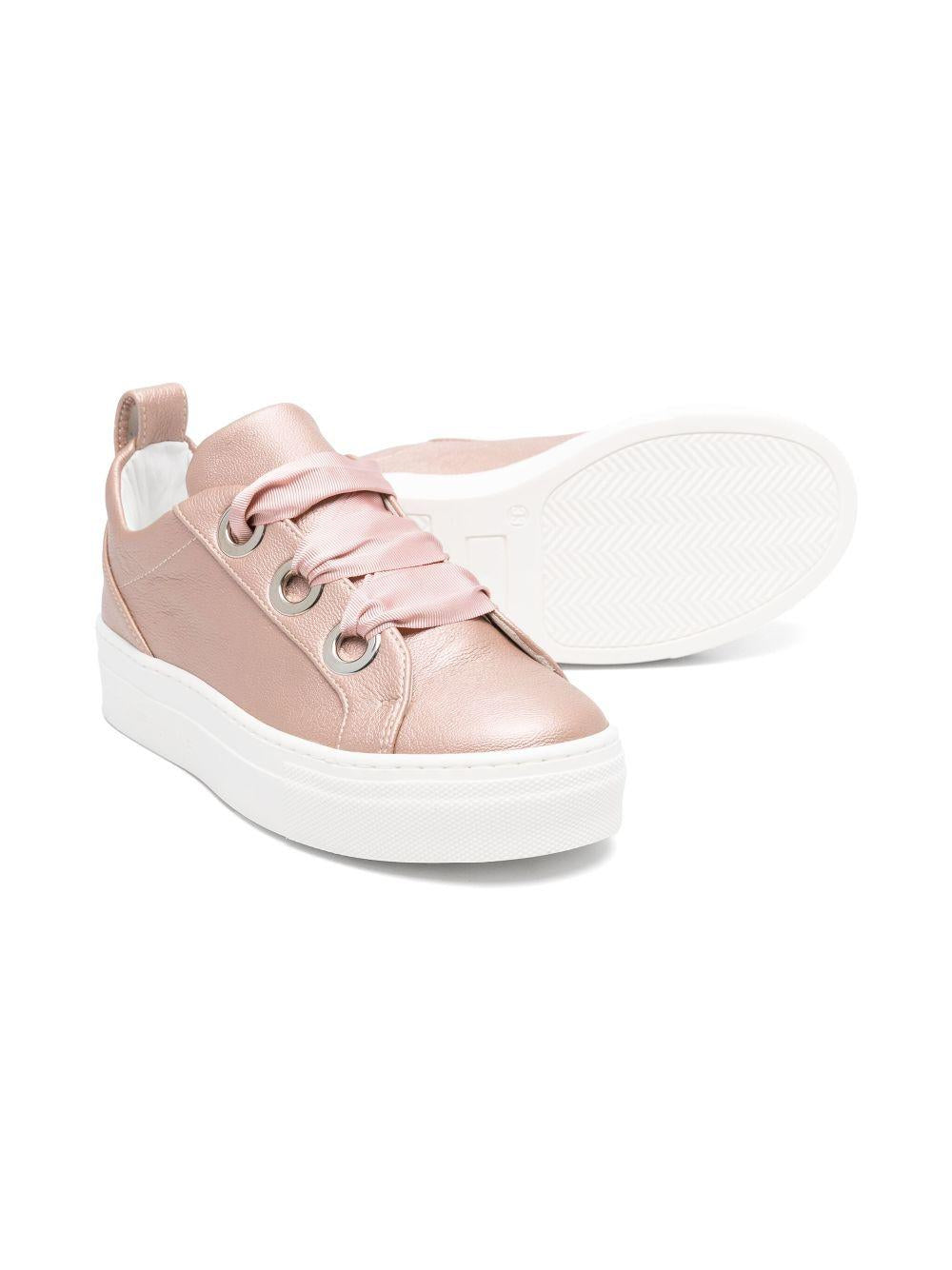 Sneakers per bambina Colorichiari rosa con soletta in pelle con logo FJ958172 4114 82 COLORICHIARI KIDS 