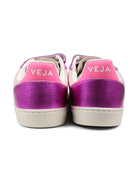 Sneakers V-10 per bambina VEJA Kids fucsia con chiusura a strappo CV0520648C SMALL V-10 VEJA KIDS 