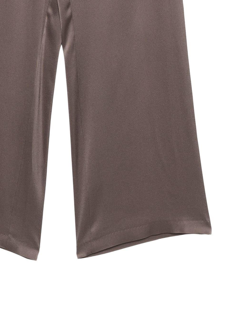Pantaloni per donna Alysi marroni con tasca posteriore 116162 P6221 FA ALYSI 