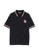 Polo per bambino Emporio Armani Kids blu a maniche corte EB001381 AF13715 UB118 EMPORIO ARMANI KIDS 